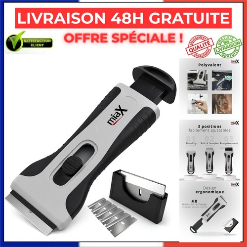 Grattoir vitrocéramique miax - vitrocéramique,