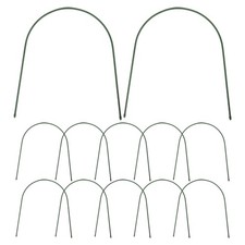  Lot de 10 arceaux de serre : support de film pour plates-bandes surélevées,