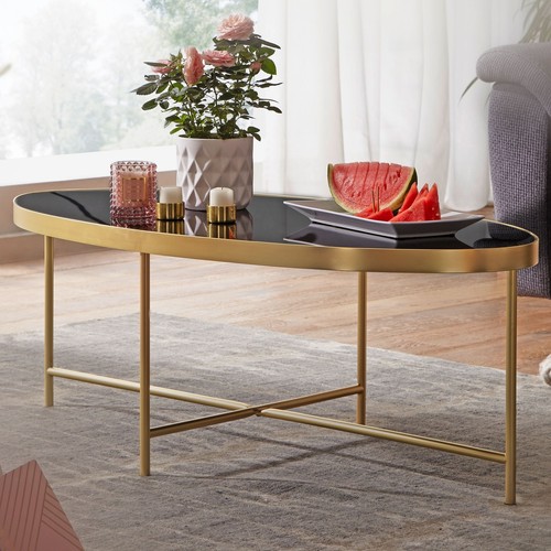 Finebuy table basse ovale 110 - finebuy,