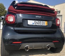 Fox Smart Fortwo 453 Échappement Sport 2x90mm Double Tuyau pour Brabus Arrière