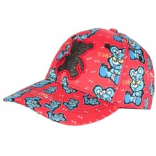 Casquette Teddy Bad Rouge et