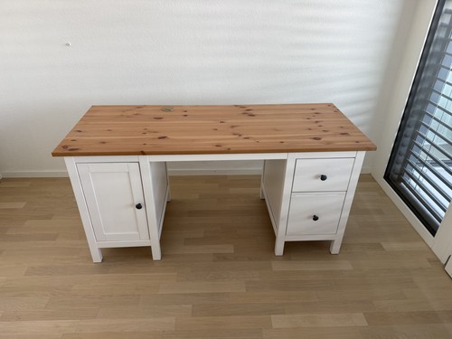 Bureau ikea hemnes pin - ikea, massif