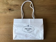 Sac PRADA Shop - Blanc -