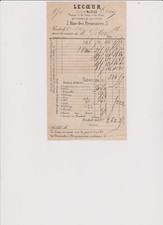 PARIS ETS LECOEUR FACTEUR DE