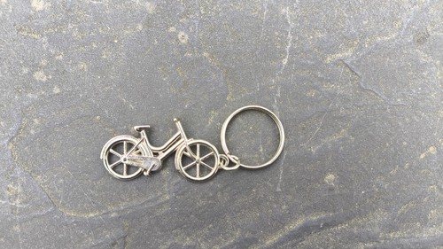 Porte cle metal bicyclette - cle,