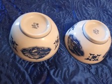 2 bols porcelaine chinoise