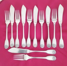 CHRISTOFLE 6  COUVERTS À