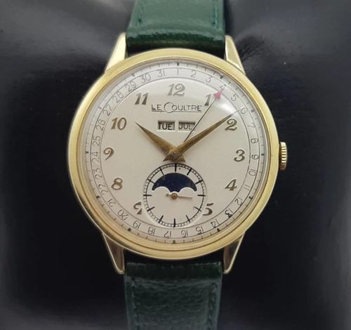 Jaeger lecoultre triple dates - jaeger,