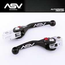 NEW 2026 YAMAHA YZ450F YZ 450 450F ASV F4 CLUTCH & BRAKE LEVER PAIR PACK BLACK