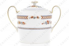 Red Poppy Sugar Bowl by the Old Royal Manufacture. Red Poppy Sugar Bowl