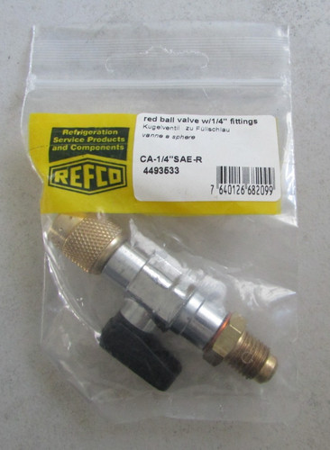 Vanne sphère refco 4 - à, ca-1/4"