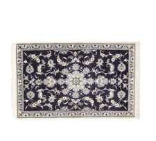 Tapis Orient Super Nain Avec Soie (136 X 87 CM) Tapis Persan Neuf