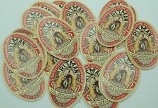 LOT 50 GENIEVRE/RITMAN/HOLLAND LABELS / ANTIQUE ALCOHOL BEVERAGE LABELS