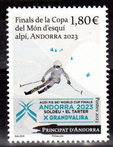 Timbre andorre français - timbre,