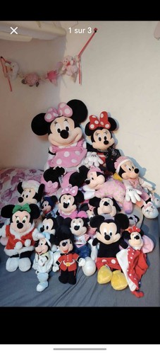 Disney lot peluches mickey - lot,