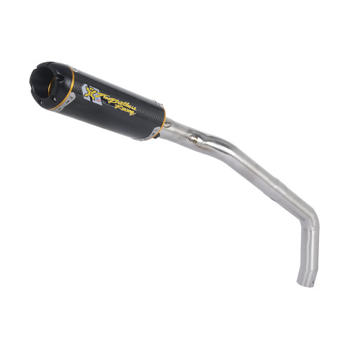Carbon exhaust system kit - exhaust,