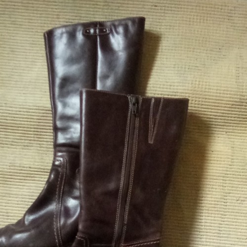 Bottes femme cuir - , à