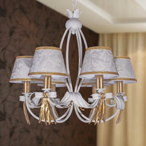 Lustre fer forgé classique - forgé,