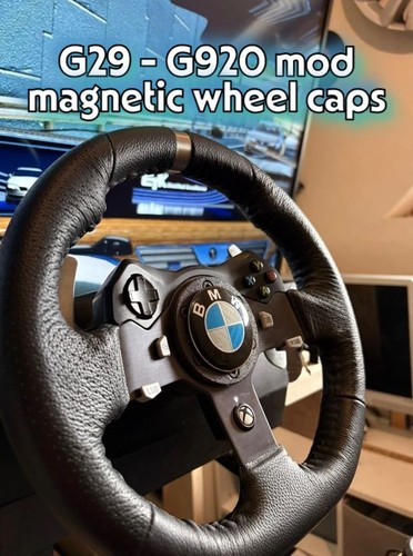 Magnetic center wheel cap for - wheel,