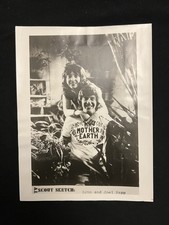1973 MOTHER EARTH PRESS PHOTO TIME STAMPED (PLANTASIA MORT GARSON MOOG SYNTH)