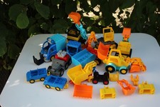 Lego Duplo Lot Car Truck Tractor Excavator Construction