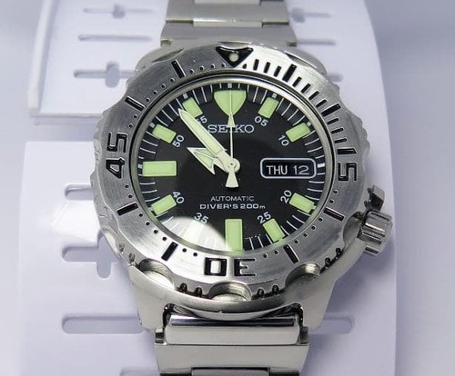 Montre automatique seiko noire - montre,