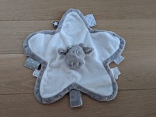 Doudou vache plate poudre