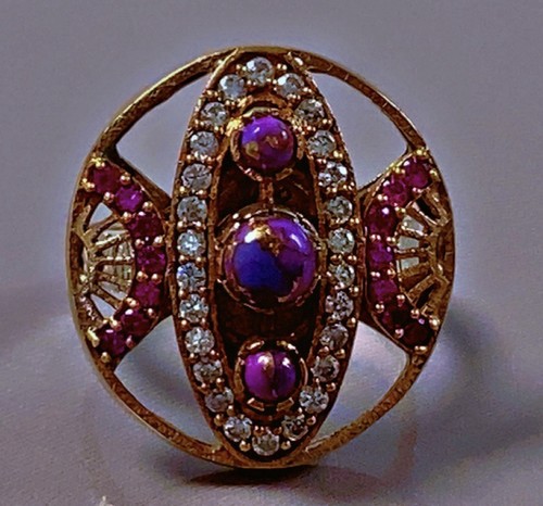 Superbe bague argent rubis