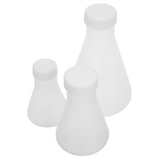  3 Pcs Fiole Erlenmeyer Avec