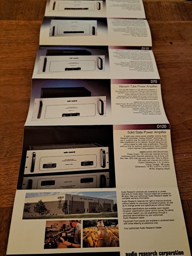 Vintage audio research - audio,