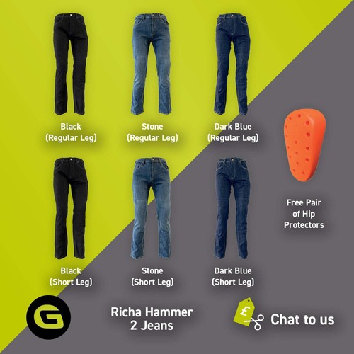 Jeans moto richa hammer 2 - de,