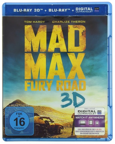 Mad max fury road - -, blu-ray