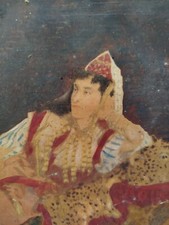 Tunisian Jewish Orientalist Panel Painting Late 19th Century