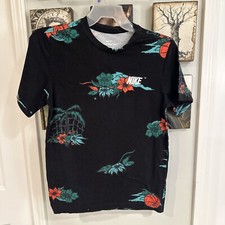 NIKE Bussing Tropical Print Tee T-Shirt - Men’s Size Small