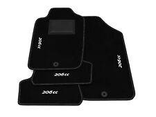 Carpet mats compatible with Peugeot 206 CC - Coupe Convertible 2001-2007