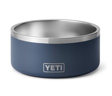 Boomer Dog Bowl, Navy, 8