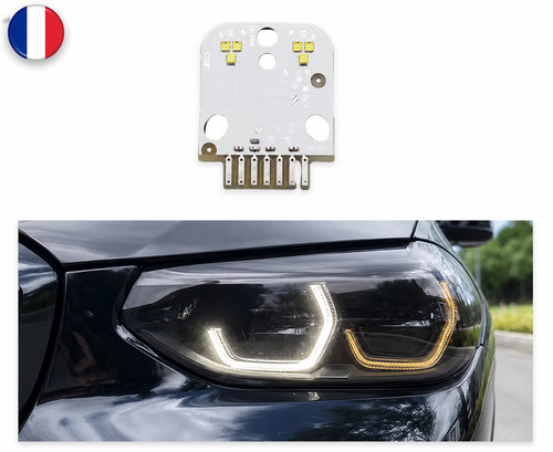 Carte electronique led gauche - carte,