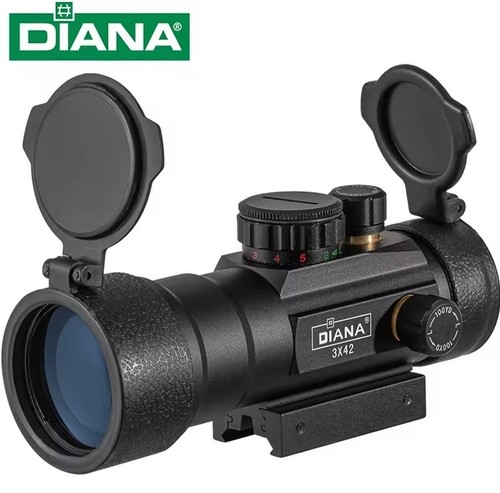 Red dot diana - dot, zoom