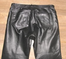Pantalon En Cuir Pour Homme En