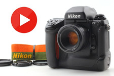 [MINT+++] Nikon F5 35mm SLR Film Camera Body DP-30 AF 50mm F1.8 D Lens JAPAN