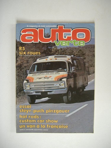Auto verte avril - avril/mai, 1979