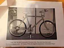 1987 Cannondale M-400 NOS