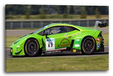 Toile/Cadres Voiture de sport sur piste de course