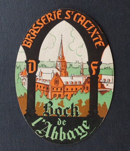 Old label brewery beer - brewery, st
