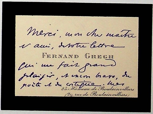 S fernand gregh poète - fernand,