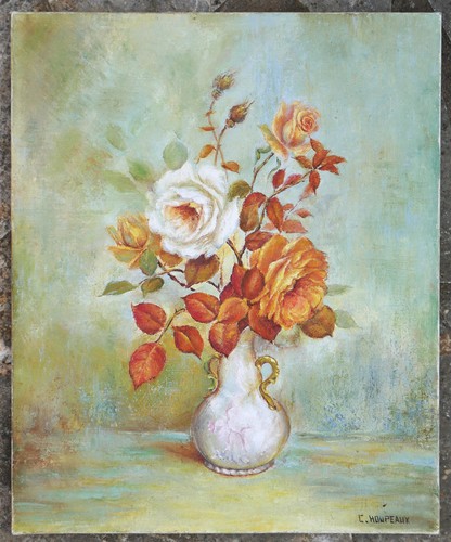 Tableau signé houpeaux - tableau, houpeaux: