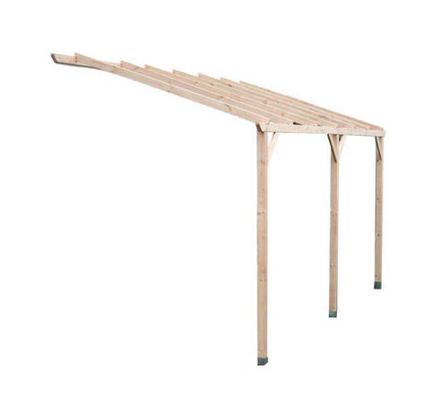 Habrita carport mural pergola - carport,