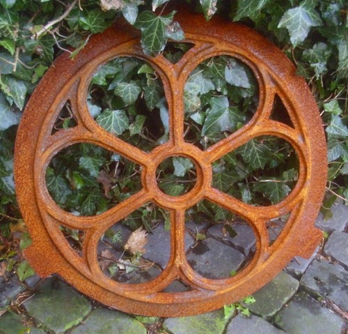 Fenêtre ronde fonte - en,