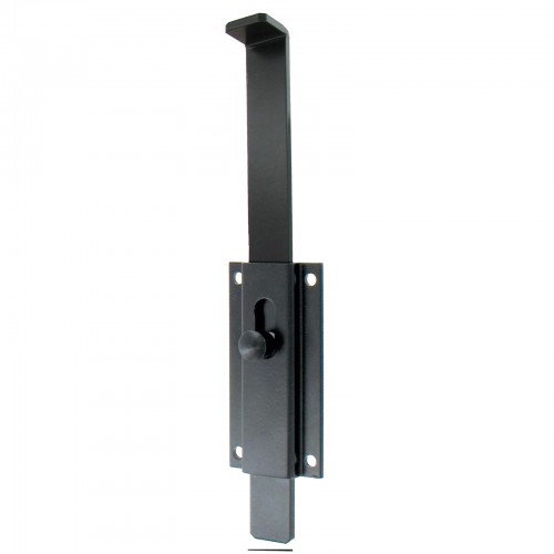 Targette plate aluminium - aluminium,