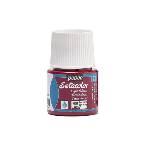 Peinture pour tissus rouge - peinture,